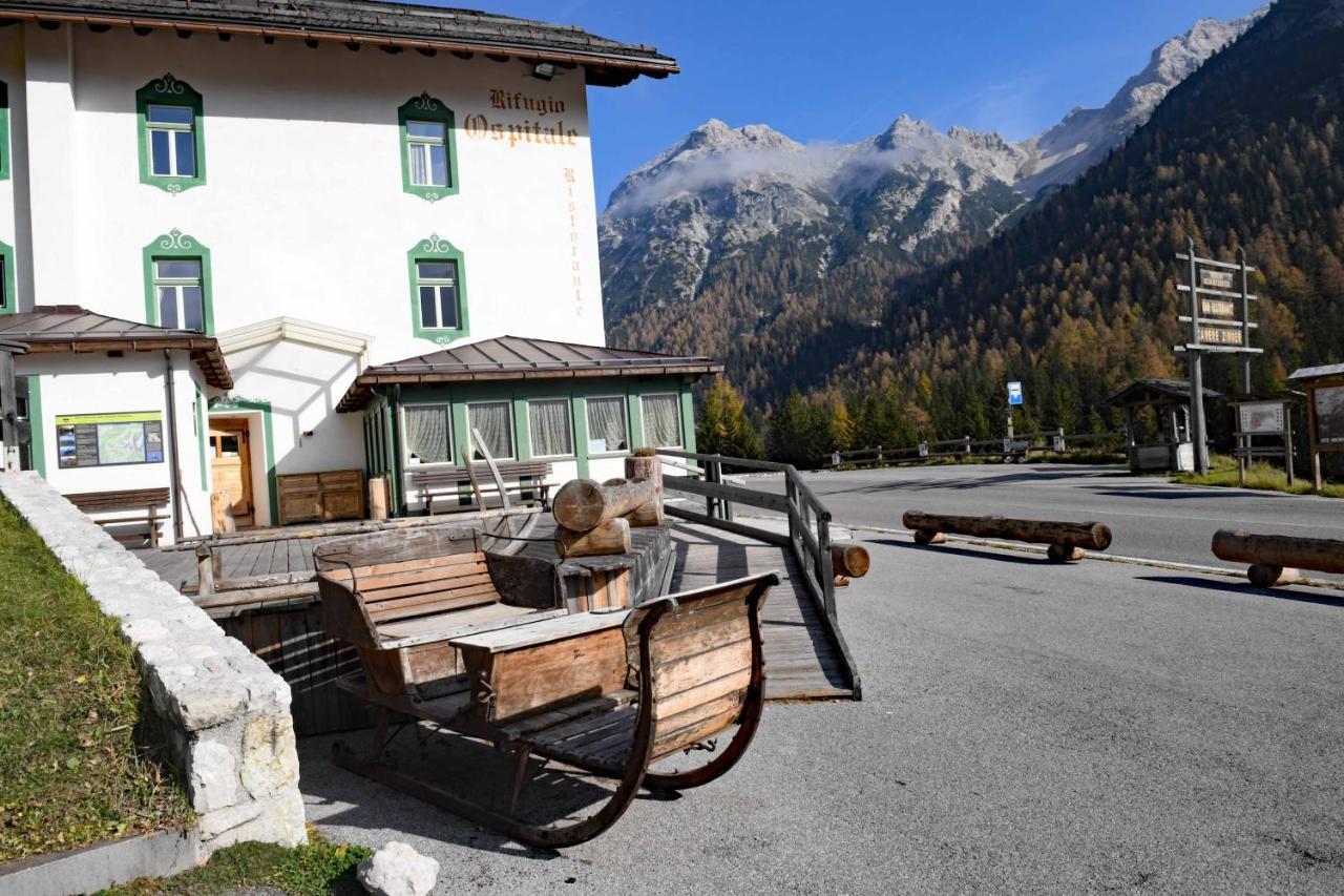 Ristorante Rifugio Ospitale Otel Cortina dʼAmpezzo Dış mekan fotoğraf